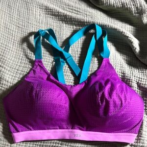 Victoria's Secret Purple and Blue Sports Bra